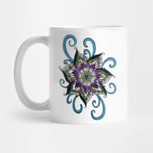 Space passiflora Mug